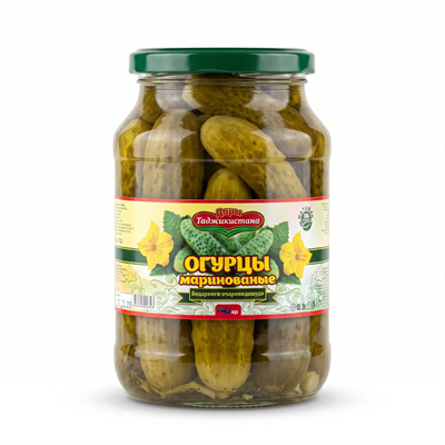 Огурцы маринованные 0,9л 14006