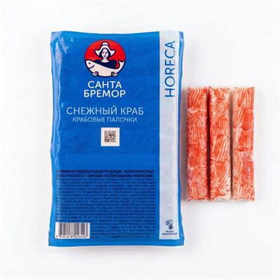 Крабовые палочки имитация "Санта Бремор" 500г 42028