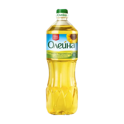 Подсолнечное масло "Олейна" 1л 15006