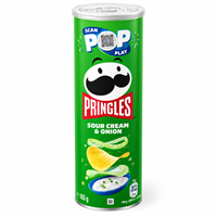 Чипсы PRINGLES сметана и лук 165г 61004