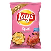 Чипсы Lay’s краб 70г 61006