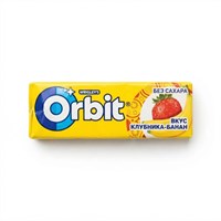 Жевательная резинка Orbit клубника-банан 61016