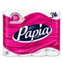 Туалетная бумага 3-х слойная Papia 12 рулонов 62007